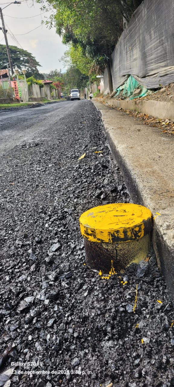 Obra de Pavimentación en La Buitrera - Fase 3